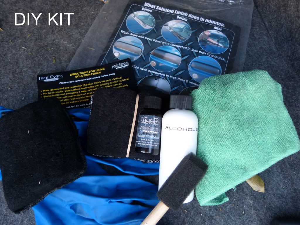 Review Solution Finish “Brings Black Back” (Trim Restoration Product)